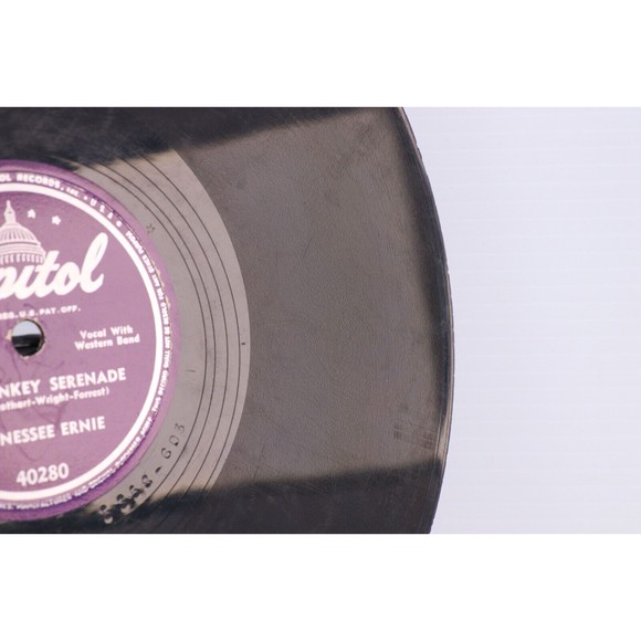 Tennessee Ernie - Cry Of The Wild Goose/Donkey Serenade 1950 78rpm Record 40280 - Picture 16 of 16